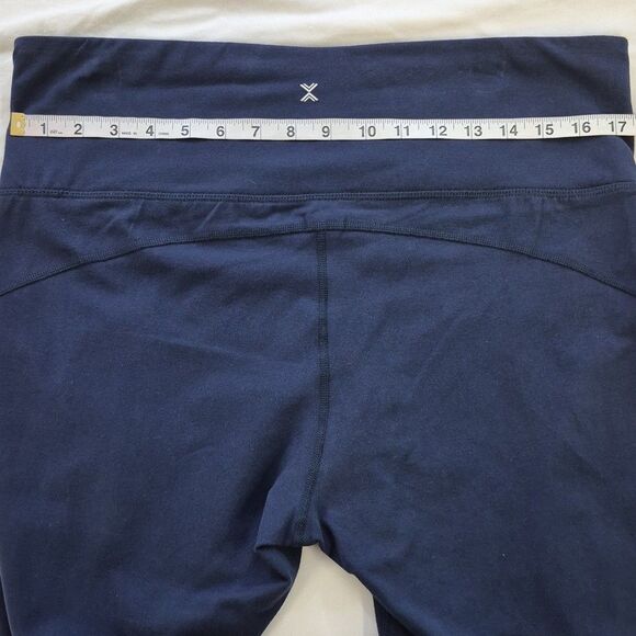 XERSION Women's Navy Legging EverPerform Activewear 7/8 Cotton Spandex Size XL - Picture 8 of 10